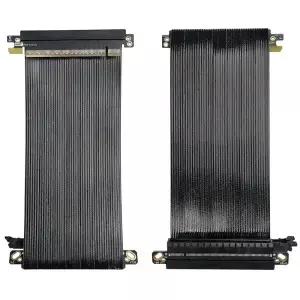 ITX 서버용 PCI E PCIe 5.0 X16 라이저 케이블 은도금 차폐 이중 역방향 Express Gen5
