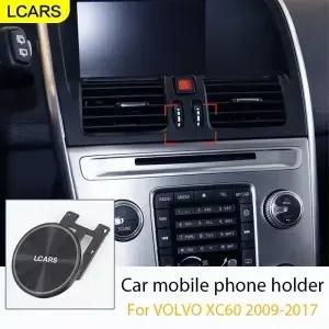 볼보 XC60 2009-2017용 Lcars 차량용 핸드폰 거치대 마그네틱 내비게이션 지원 브래킷 에어컨 구용 특수