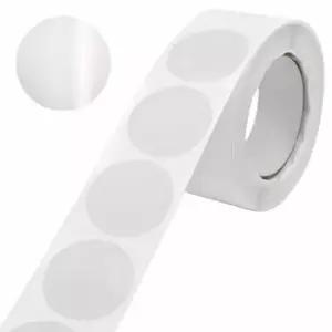 원형접착스티커 스티커 봉인 원형 투명 25mm 500pcs