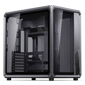 JONSBO X400 그레이 ATX PC 케이스 백커넥트 데스크탑 MB 보조 공기 유도 냉각 시스템 E-스포츠 어시스턴트 양면 SP 360 AIO 427MM GPU ATX 180MM 호환성/열 방출