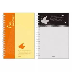 스프링노트 양지 합지 노트 중 4호 25절 150X220mm 3개