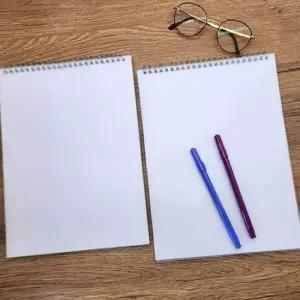 스프링 A4 스프링공책 줄공책 필기노트 무지 노트