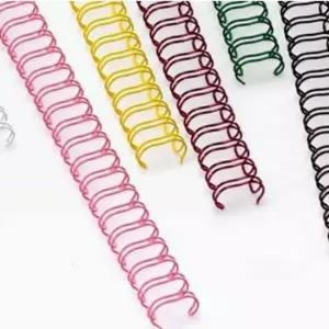 제본기스프링 와이어 제본링 11mm 250개입 주황 공책스프링 스텐와
