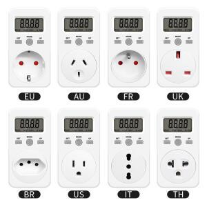 KWE-PMB03 디지털 에너지 미터 전력계 소켓 전압 소비 와트 AC 230V 16A 전기 분석기 모니터 테스터