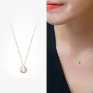 골드목걸이 골드 심플 미니 라운드 목걸이 14K 42cm