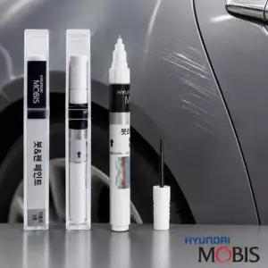 카페인트 자동차 붓페인트 이온실버 붓펜 N9V 차량용 LF소나타 소나타뉴라이즈 현대모비스