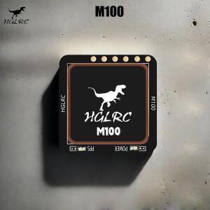 HGLRC M100-5883 나침반 세라믹 안테나가 장착된 M10 GPS 모듈 온보드 LED 표시기 RC 비행기 FPV 장거리용