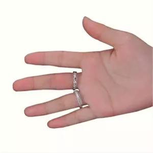 패션반지 반지 사이즈 조절기 실리콘 스프링 투명 3mm 링가드
