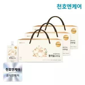 천호엔케어 통마늘진액 오리지널 80ml 30개입 3박스/천호식품 마늘즙