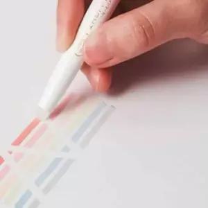 컬러 형광펜 6본입 책형광펜