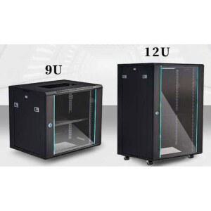 서버랙 9u 12u 전산 서버 전산랙 스탠드 타워 캐비닛 전력증폭 12U 두꺼워짐 미니