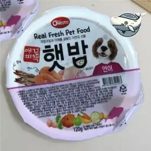 친절한탄씨 맛있는 연어 간식 캔 애견용 자연 원재료 강아지통조림 강아지캔 강아지간식 애견간식