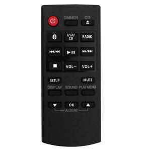 파나소닉 호환용 교체 리모컨, CD 스테레오 서브 SA-PM250, SC-PM600 SC-UX104 SC-HC200 SB-UX100, N2QAYB0