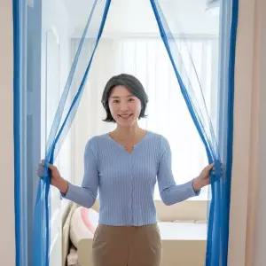 벌레방지 자석모기장 자석방충망 무타공 현광 방문형 양면테이프