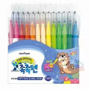 사인펜 24색 2세트 수성펜 수성싸인펜 싸