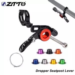 ZTTO 자전거 스포이드 시트 포스트 레버 높이 조절식 시트 포스트 리모컨 시프터 MTB 로드 바이크용 범용