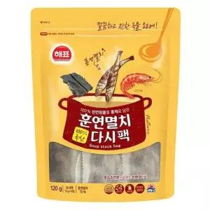 사조 훈연멸치 다시팩 120g (WD8D44F)