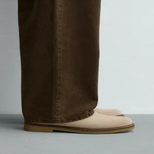 ZARA 레더 첼시 부츠 - 크림 화이트 2000/720/002