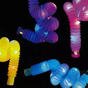 생일이벤트소품 이벤트머리띠 생일머리띠 라이팅 LED 팝튜브 6PCS