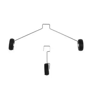 WLtoys F949 F949S RC 비행기 모델용 전면 후면 랜딩 기어 세트 교체