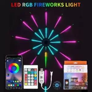 5V USB RG 스트립 조명 LED 블루투스 앱 제어 스마트 램프 음악 동기화 침실 장식 드림 라이트