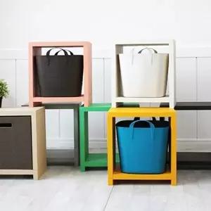 고품질 오픈 칼라 공간 박스 수납 정리 diy 다용도 큐브 선반 큐브...