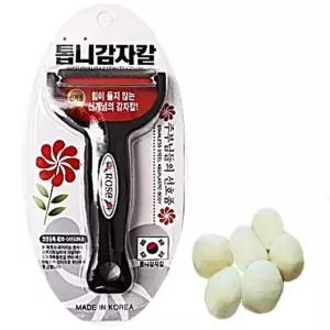 톱니바퀴 감자깍기 2개 감자깍는칼 감자칼 감자필러 (WBD4AEB)