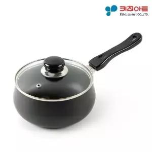 키친아트 쥬노 블랙 경질냄비 편수냄비 20cm (WBDDF48)