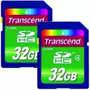 캐논 VIXIA HF R600 캠코더 메모리 카드 2 x 32GB 디지털 고용량 SDHC 2팩