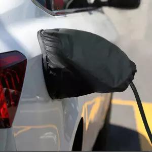 LZSTEC EV 충전기 포트 커버 전기 자동차 플러그 야외 방수 겨울 눈비 UV 전천후 보호 부착 강철 차체