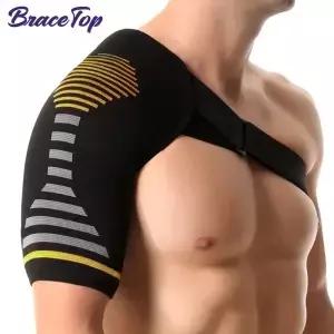 PowerKnit 압축 기술이 적용된 어깨 보호대 남성 및 위한 찢어진 회전근개