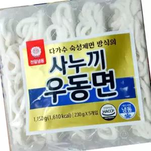 천일식품 사누끼 우동면 230g 5입 6개 면 요리 사리