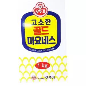 오뚜기 파우치 마요네즈 1kg 10개 드레싱 소스 샐러드