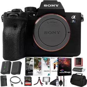 α7S III 풀프레임 미러리스 카메라 본체(ILCE7SM3/B) 2MP BSI 센서 4K 20p 0비트 비디오 64GB 메모리 카드