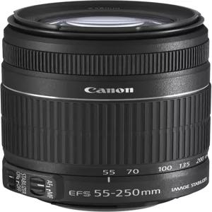 캐논 EFS 55250mm f/4056은 디지털 SLR 카메라용 II 망원 줌 렌즈 국제 버전 없음