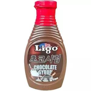 (리고 585g)초코 시럽/도넛/디저트/핫케이크/케이크/카페/소스/쵸코/초콜렛/가정/빙수/팥빙수/뷔페/아이