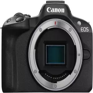 캐논 EOS R50 미러리스 브이로그 카메라(바디 전용/블랙) RF 마운트 242 MP 4K 비디오 DIGIC X 이미지
