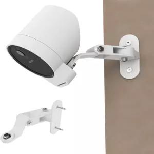 SimpliSafe 실외 카메라 시리즈 2 나사 마운트 낙하 방지 조정 회전 브래킷과 호환되는 금속 벽 더 나은