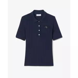 라코스테 26SS 여성포인텔 리본크록 폴로 셔츠 DF5296-56G 166네이비 1113303