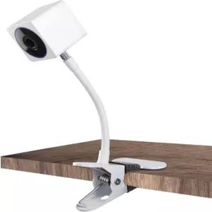 /4인치 나사 구멍이 있는 Wyze Cam OG 및 기타 카메라용 OkeMeo Gooseneck 클립 월 마운트