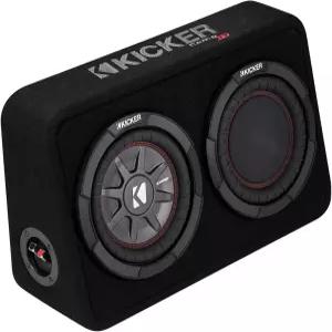 키커 8인치 서브우퍼 얇은 프로파일 2옴 300W RMS 패시브 라디에이터