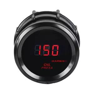 워터위치 2인치 52mm 압력 게이지 0-150 PSI DC12V 프레스 키트 카 트럭 해상 차량용