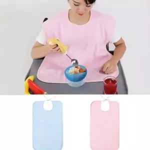 긴 끈 성인용 환자용 넓은 사각턱받이