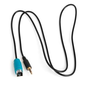 ALPINE KCE-236B 풀 스피드 MP3 3.5mm Aux 케이블 연결 라인 잭 오디오 어댑터 iPhone 6S 6 Plus For iPOD