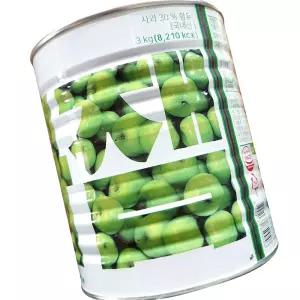 가림 사과 잼 3kg 6개 쨈