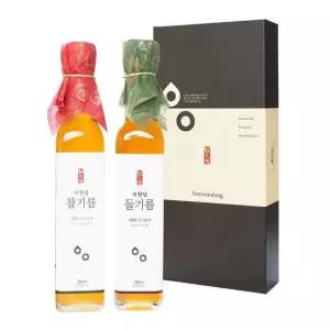 강원도 서원당 선물세트 4호(참기름250ml+들기름250ml)