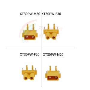 Amass XT30PW 암 또는 수 PCB 보드 플러그 바나나 커넥터