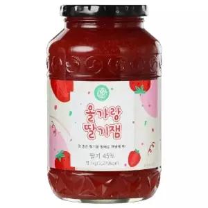올가랑 딸기잼 1kg 탕비실 회사 부모님 모임 손님접대