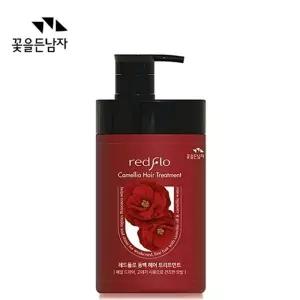 꽃을든남자 동백 레드플로 트리트먼트 1000ml 오일 헤어팩 린스 샴푸 컨디셔너