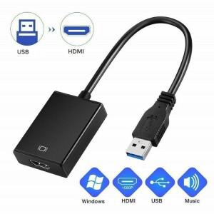 1080P USB 3.0-LEDMI 호환 변환기 PC 노트북 프로젝터 LED 외부 비디오 카드용 멀티 디스플레이 그래픽 어